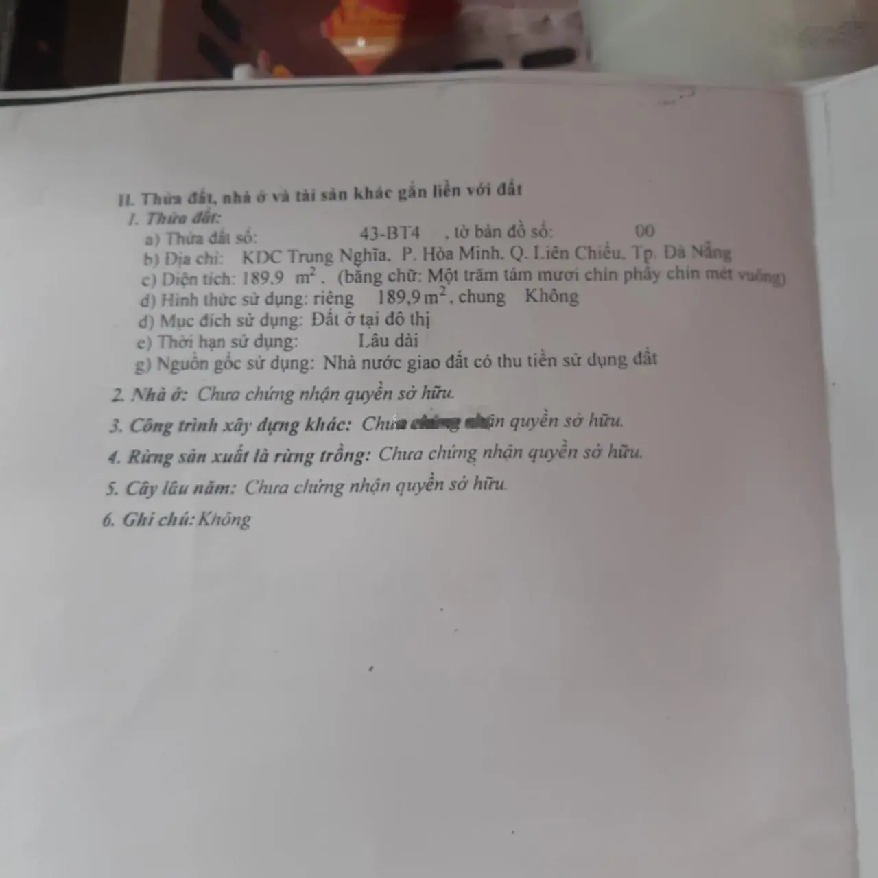 Bán đất mặt tiền Trung Nghĩa 1, Hòa Minh