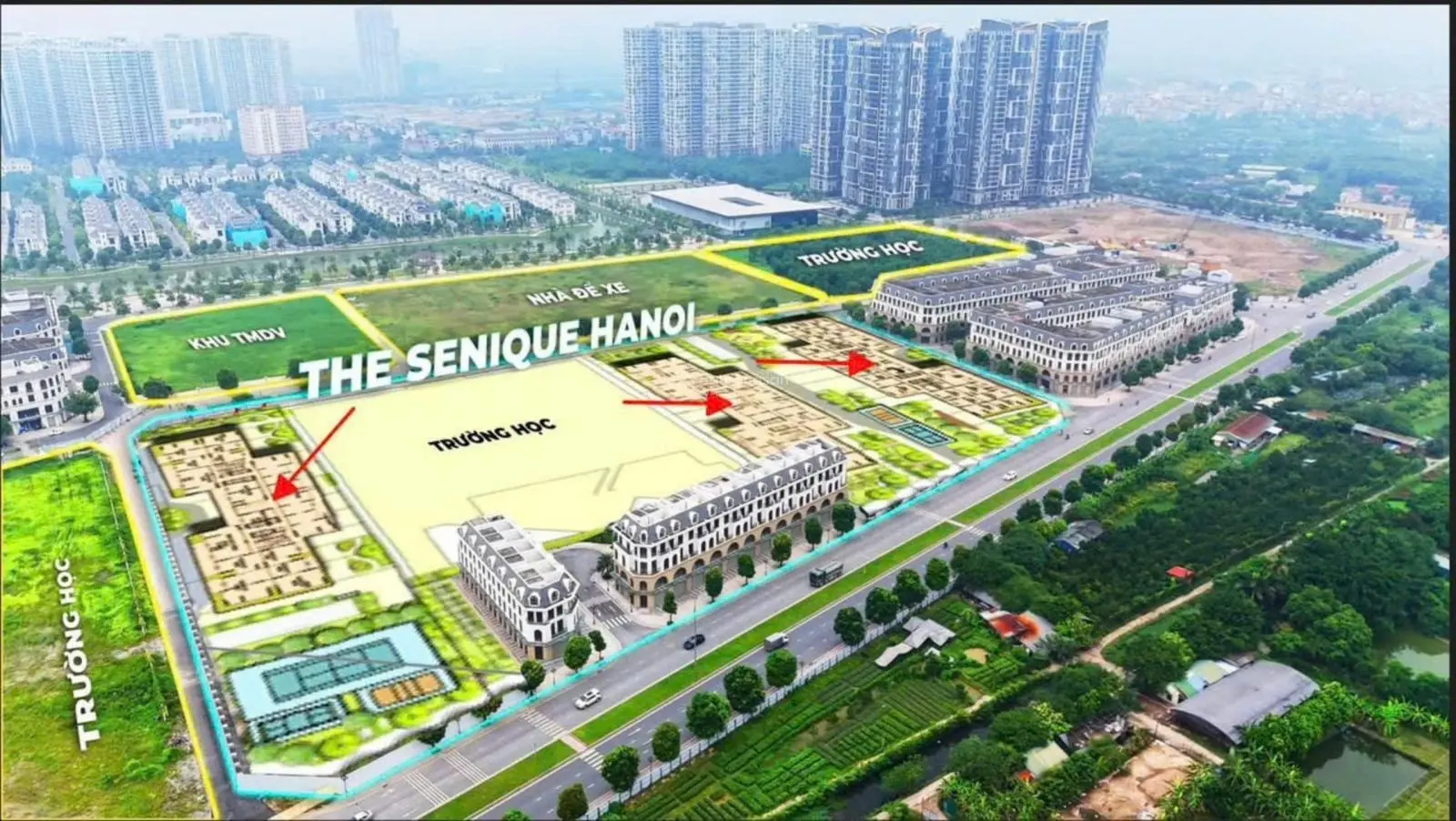 Nhận BOOKING GIAI ĐOẠN ĐẦU cùng CHIẾT KHẤU tốt tại dự án The Senique Hanoi CĐT CapitaLand