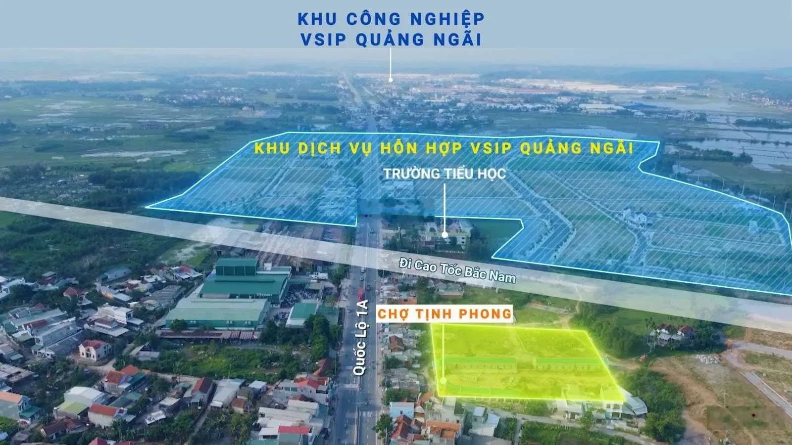 Khu dịch vụ hỗn hợp VSIP Quảng Ngãi siêu phẩm nên đầu tư ở thời điểm này