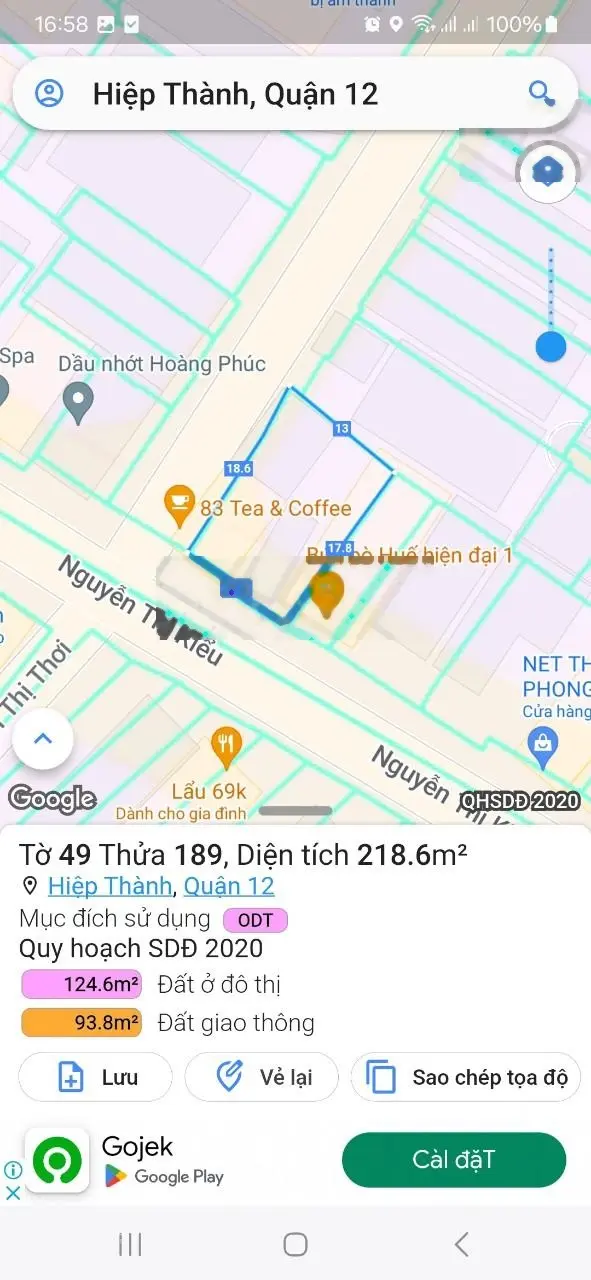 Bán nhà 2 mặt tiền đường Nguyễn Thị Kiểu, Quận 12
