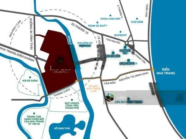 Bán đất nền dự án tại dự án khu đô thị Mỹ Gia, Nha Trang, Khánh Hòa diện tích 100m2 giá 2 tỷ 700tr