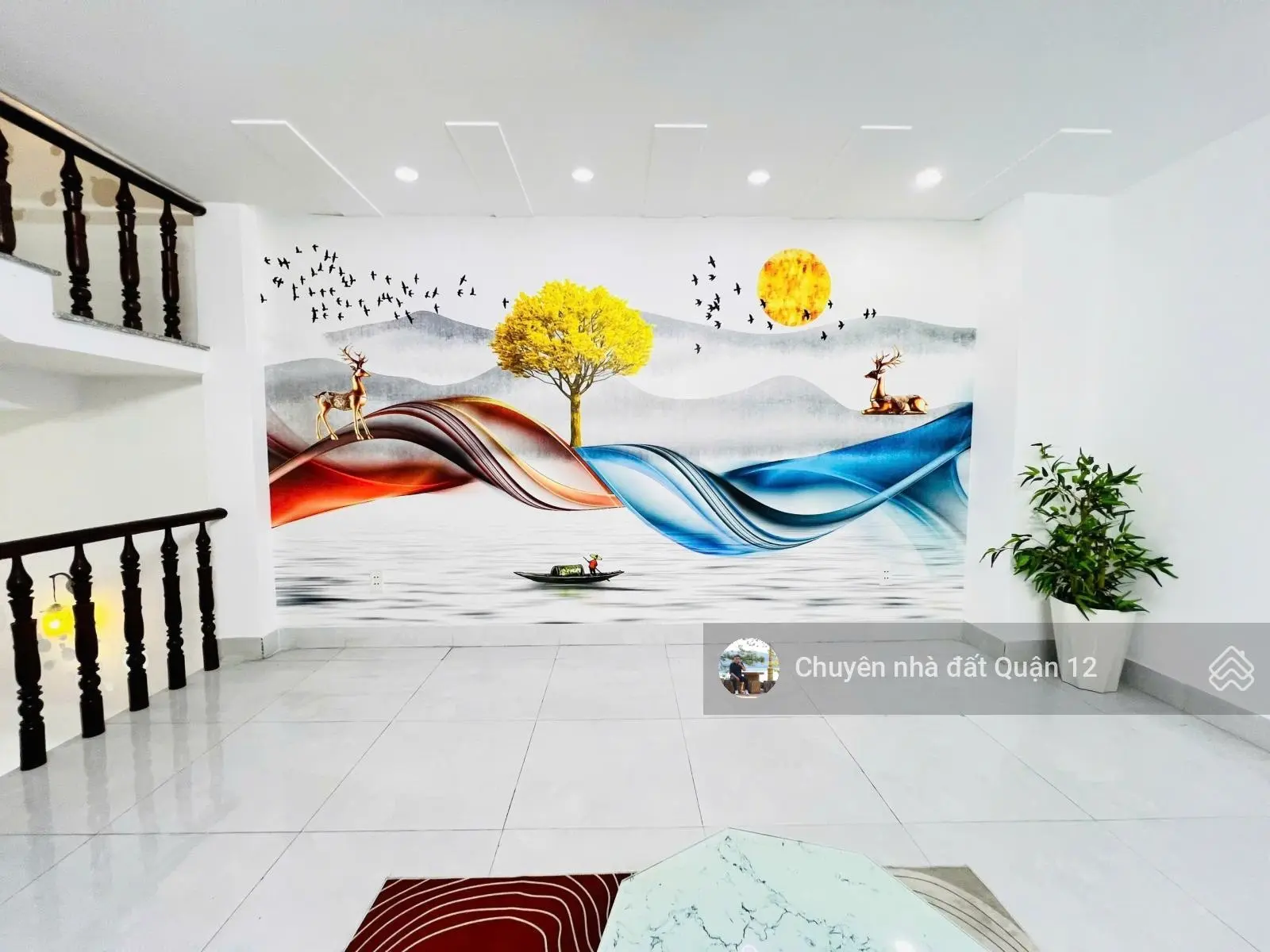 Nhà phố 66m2 đúc 1 lửng 2 lầu full nội thất hẻm 7m khu nhà lầu đường Hiệp Thành 13