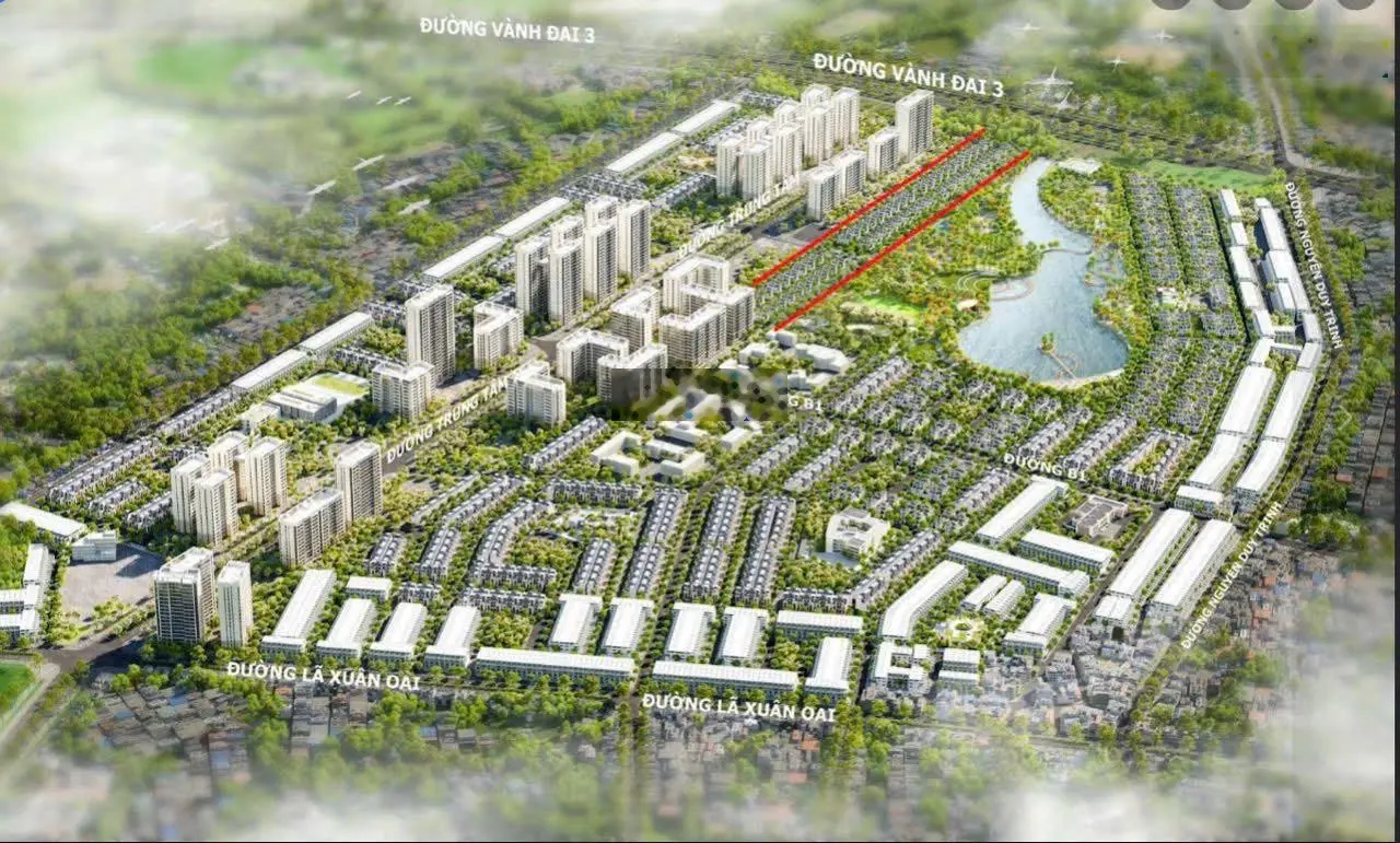 Chính thức nhận giữ chỗ khu siêu biệt thự 600m2 1000m2 Đông Tăng Long, giá chỉ từ 55tr/m2