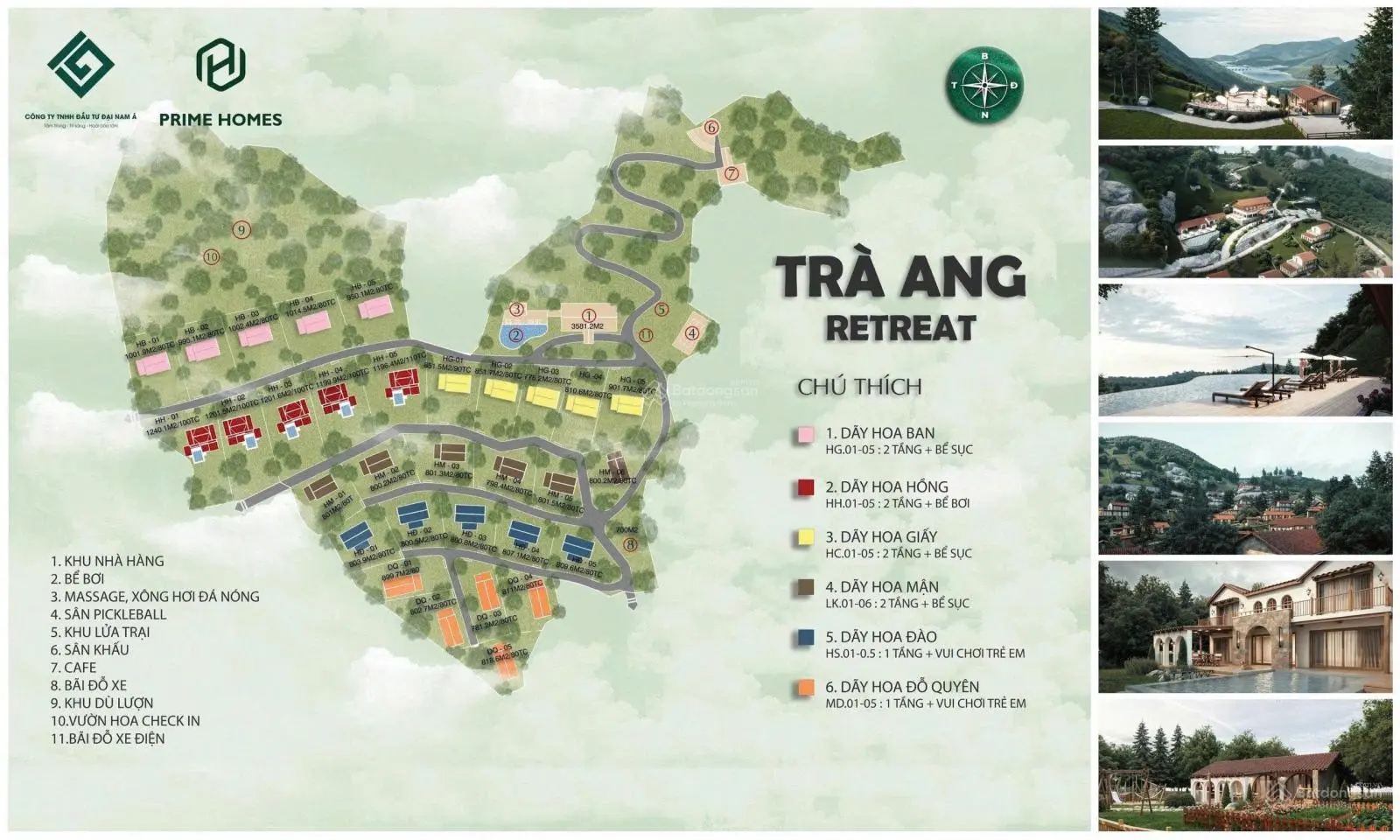 Biệt thự nghỉ dưỡng, sổ đỏ trao tay, bàn giao full nội thất giá 4tr/1m2