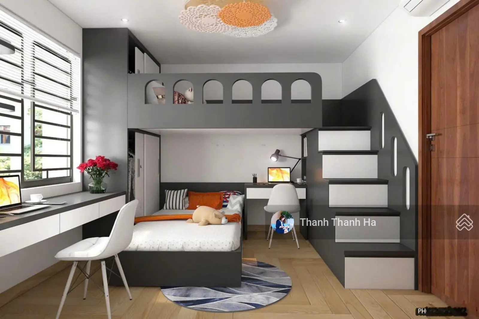 GIA ĐÌNH CẦN BÁN CĂN HỘ CHUNG CƯ B2 - HUD2 TÂY NAM LINH ĐÀM. DT 67M THIẾT KẾ 2NG 2VS. SĐCC