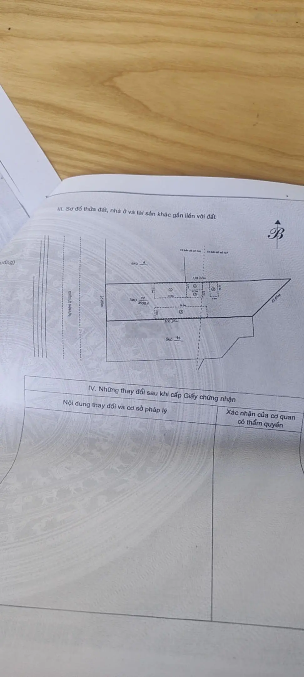 Bán 3538m2 đất TMDV kinh doanh nhà hàng ăn uống tại thị xã Bỉm Sơn