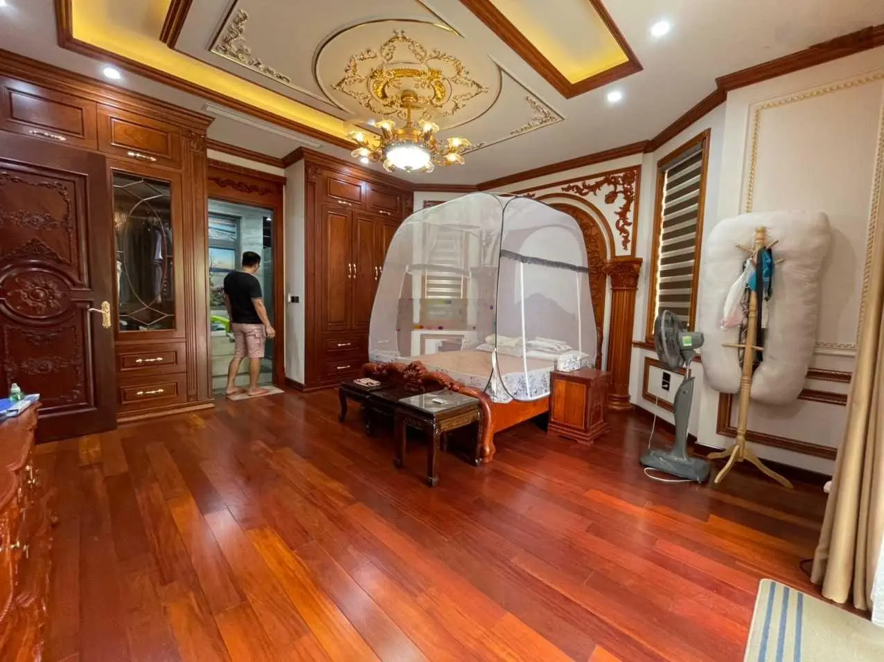 Bán gấp biệt thự song lập 210m2 Vinhomes The Harmony, Hoàn thiện có thang máy 4PN