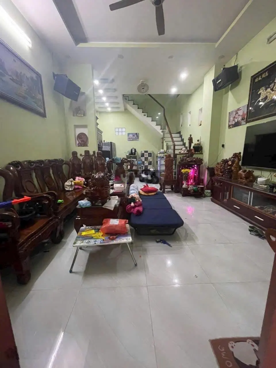Cần bán nhà mặt tiền đường 2D nối dài, KDC Nam Hùng Vương, An Lạc, Quận Bình Tân, 1 trệt 3 lầu
