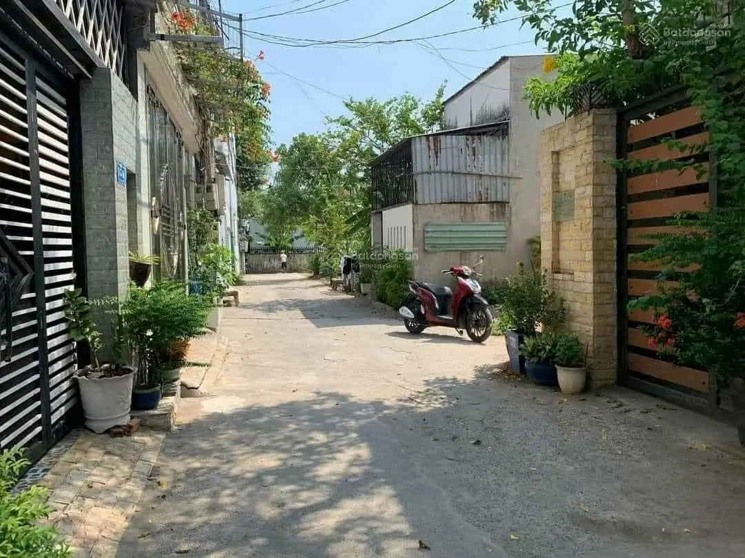 Đất ngộp Lái Thiêu 74m2 mặt tiền đường dân cư hiện hữu gần Lotte Mart