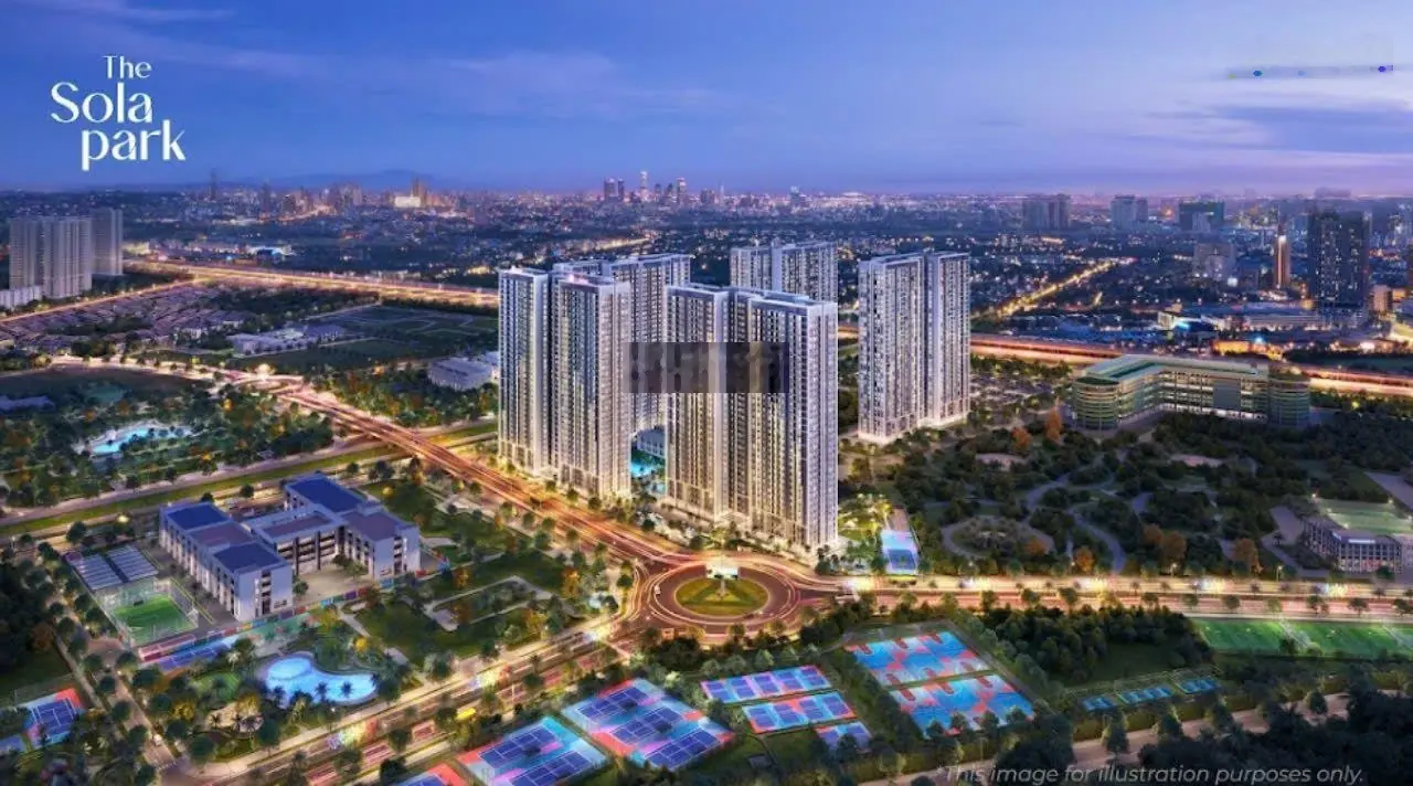 Chính thức nhận booking G5 & G6 The Sola Park, toà cuối cùng tại Smart City chiết khấu cực tốt