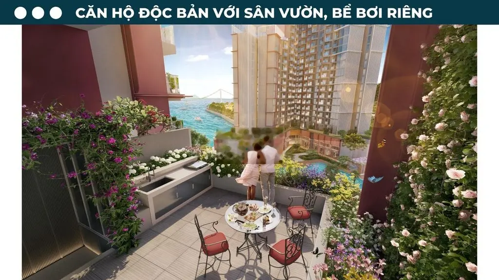 Quỹ căn độc quyền ck 3% căn hộ xem pháo hoa trọn đời Sun Symphony