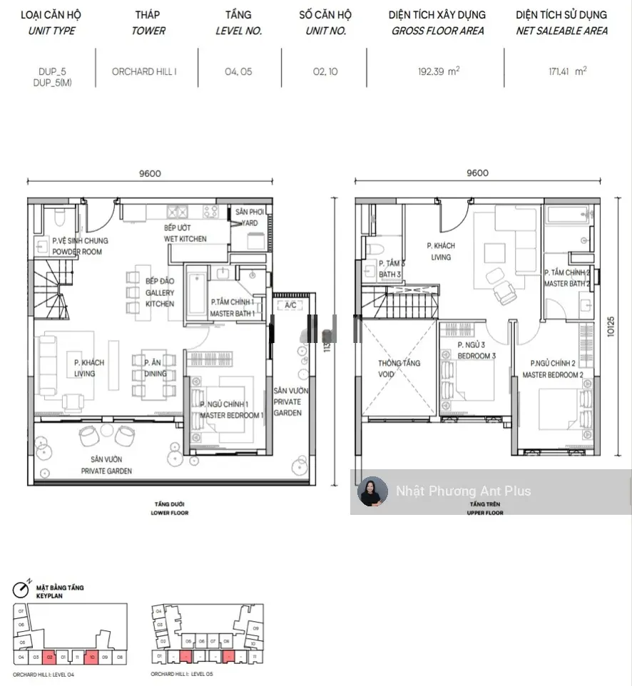 Bán căn Hộ Duplex Orchard Hill Sycamore mua từ chủ đầu tư Capitaland với chính sách tốt
