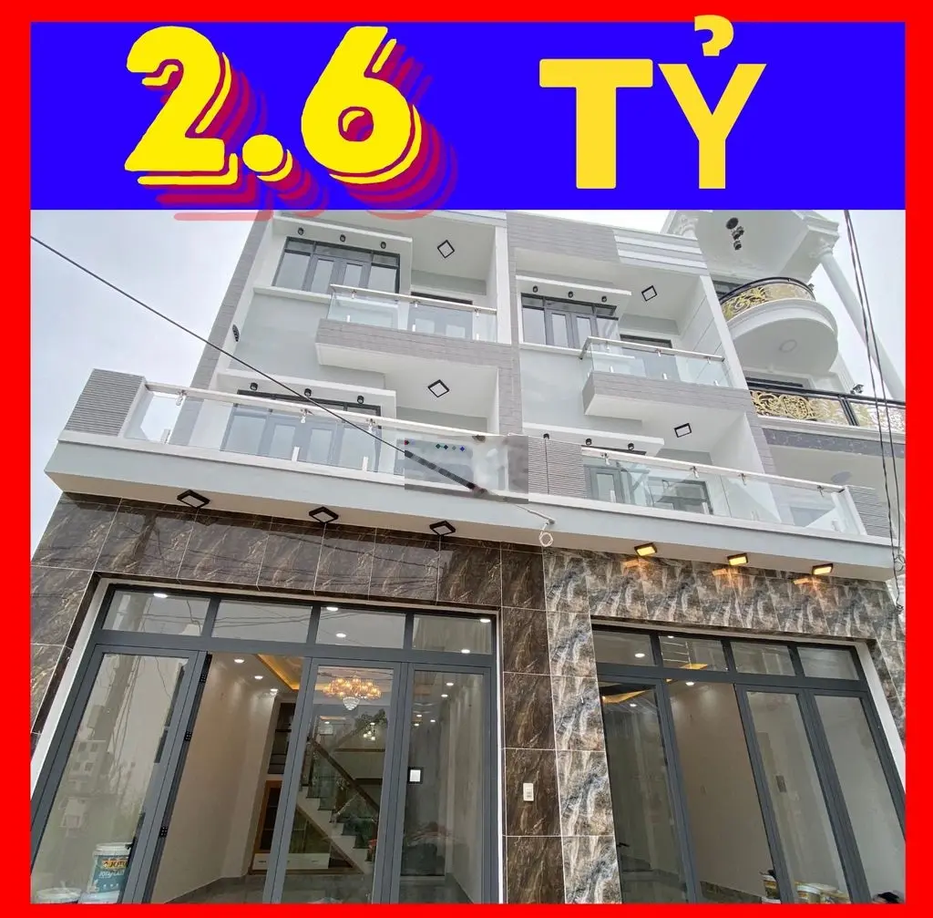 🔶KẸT TIỀN bán gấp nhà xây mới 2 lầu🔶Lê Văn Lương🔶