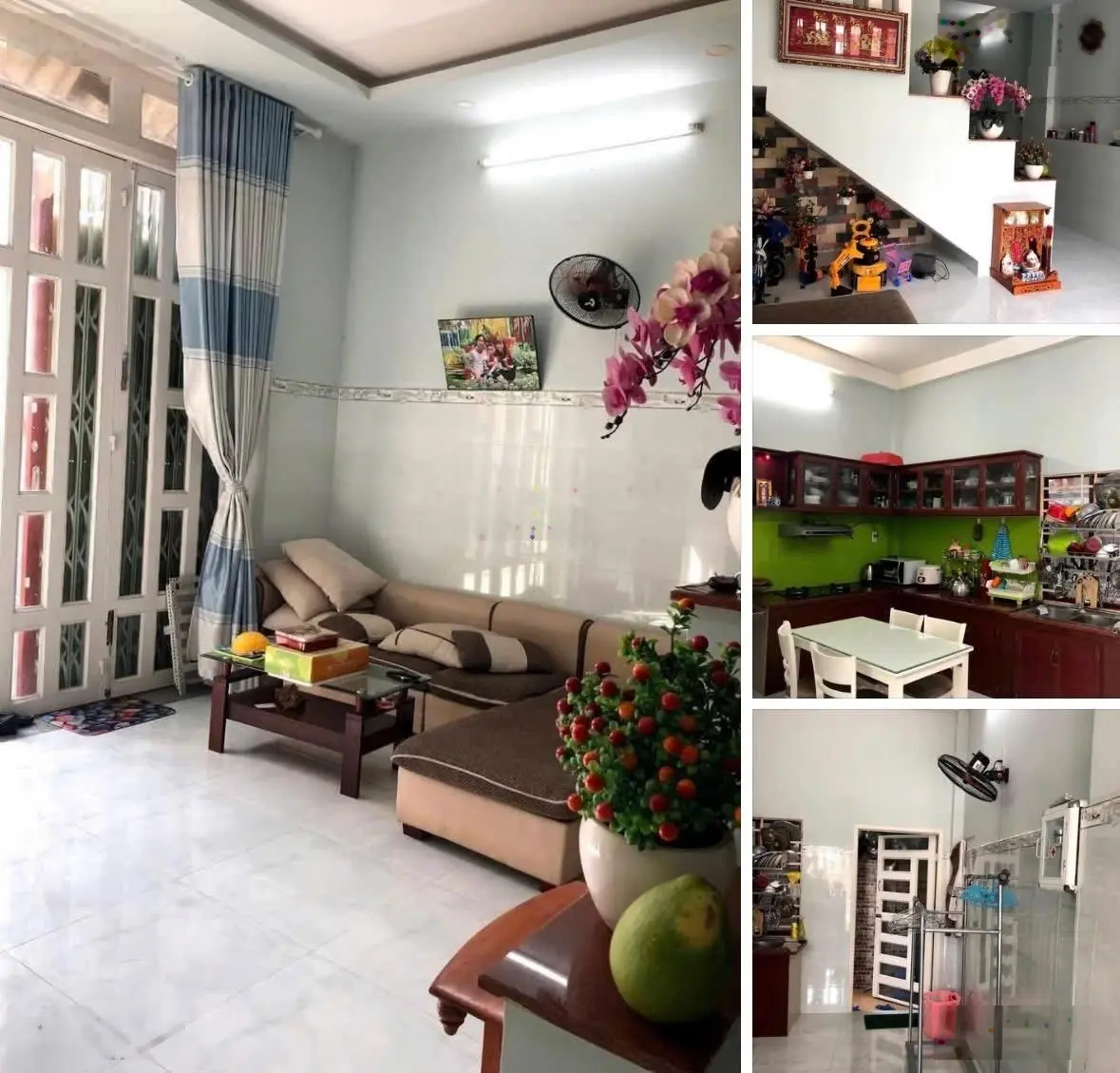 Bán nhà 1 trệt 1 lầu đường Cây Keo, Phường Tam Phú giá 4,8 tỷ sổ hồng riêng hoàn công