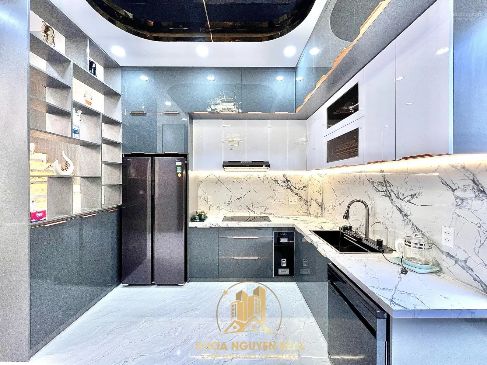 Chỉ còn 1 căn - Smart home 1 chạm - kiến trúc trẻ trung hiện đại - 4x13.5m - gần KDC Sài Gòn Mới