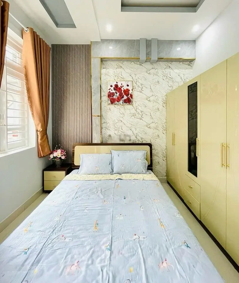 Nhà mới đẹp 1/ Phó Cơ Điều, Q11, 4,5x13m, 1 trệt 2 lầu, 4PN, 5WC, đang cho thuê 10tr/tháng