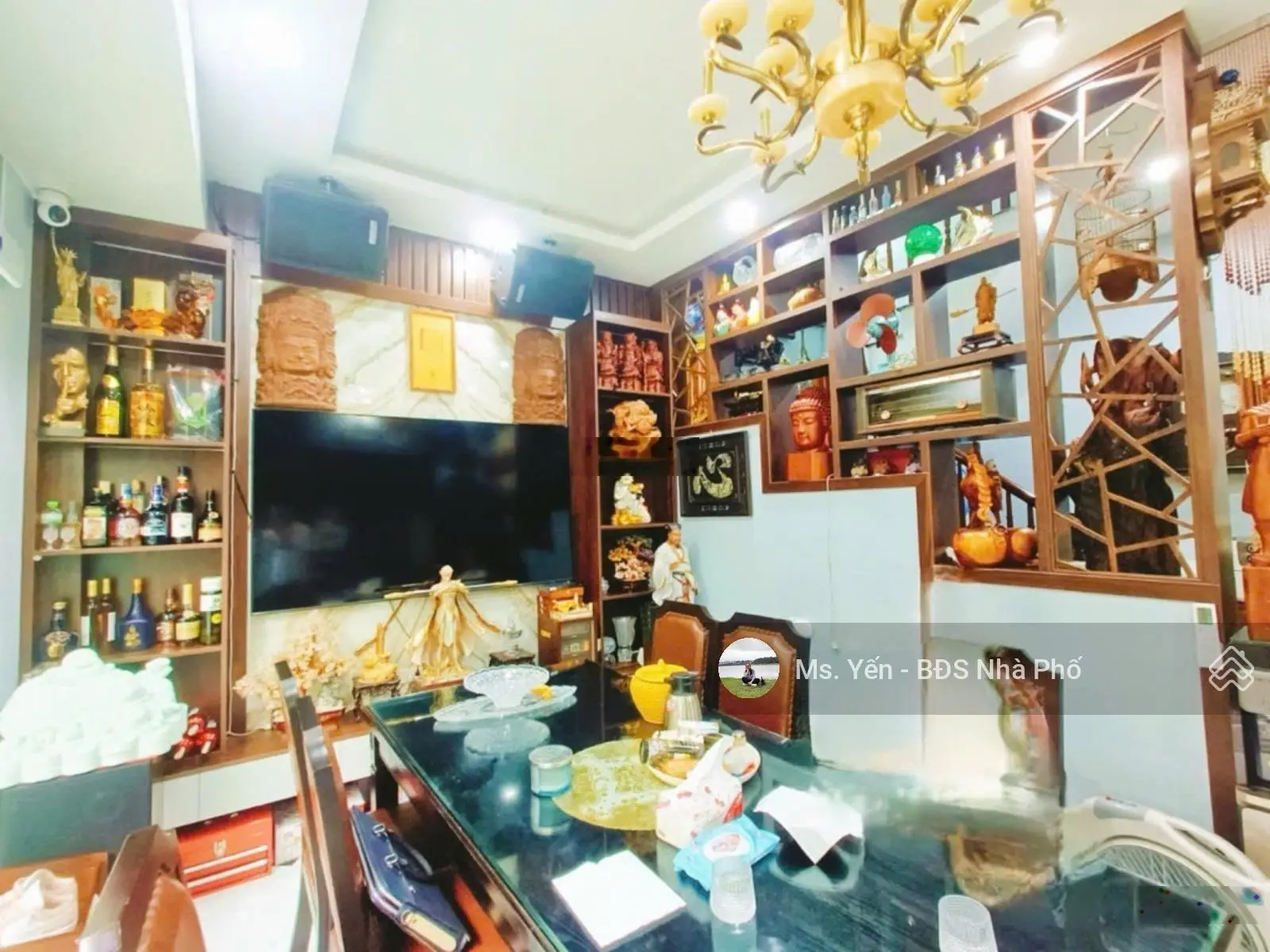 Bá.n nhà Quang Trung, tặng full nội thất, gần ô tô, tàu điện, 6 tỷ 8