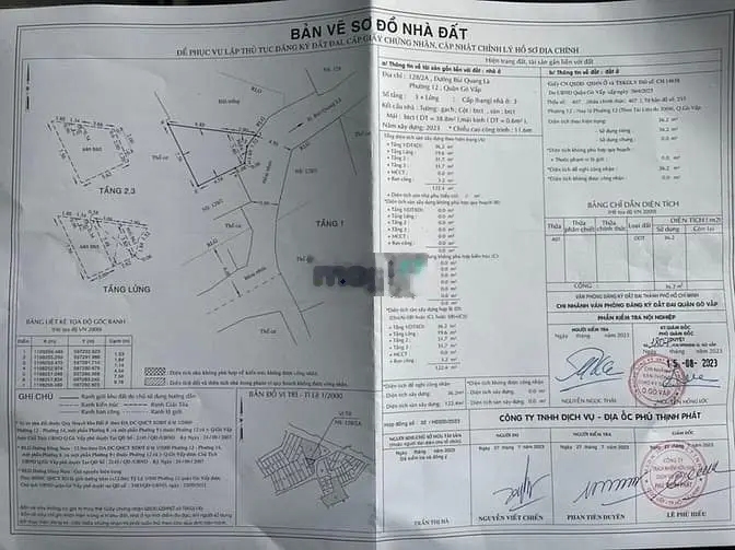 Bán nhà phố rẻ đẹp 2 lầu HXH 128/2 BÙI QUANG LÀ P12 Gò Vấp