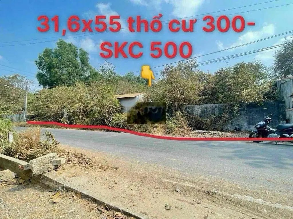 Bán đất Bến Cát 1/Phú An 22 cách DT 744 500m đường xecông 1.821m2