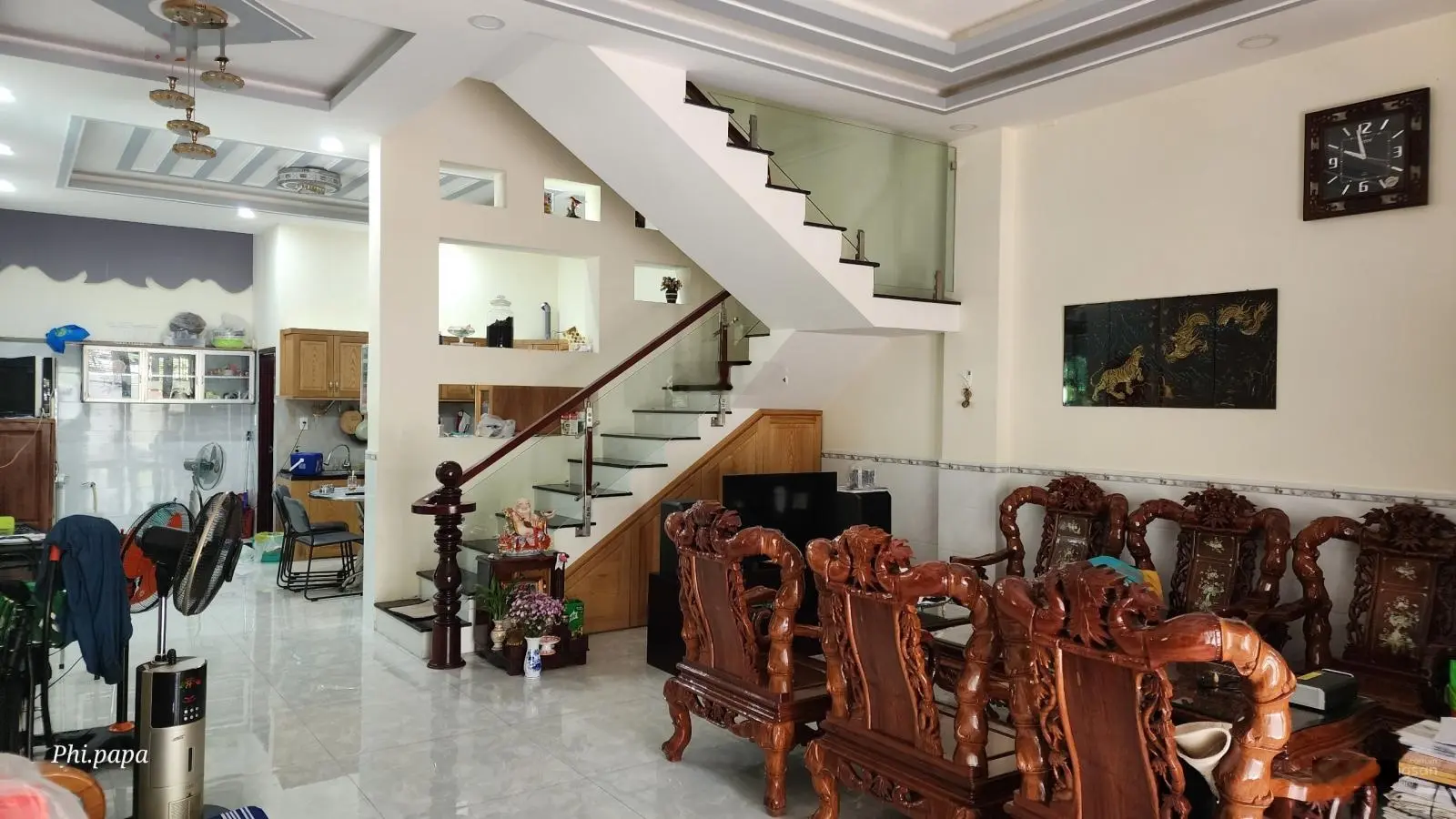 Bán nhà 2 mặt tiền khu dân cư The Sun đường Đào Tông Nguyên, thị trấn Nhà Bè, 6x15m, 2L, ST, 8.8 tỷ