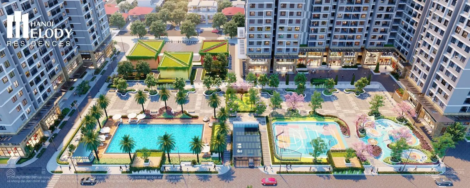 Bán căn hộ chung cư tại hà nội melody residences linh đàm - đẹp - giá tốt - nhiều tiện ích