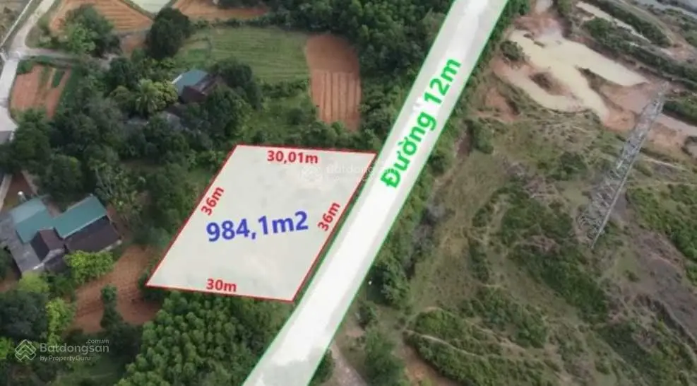 Bán đất làm kho xưởng Lưu Vĩnh Sơn, Thạch Hà, Hà Tĩnh. Diện tích 984m2