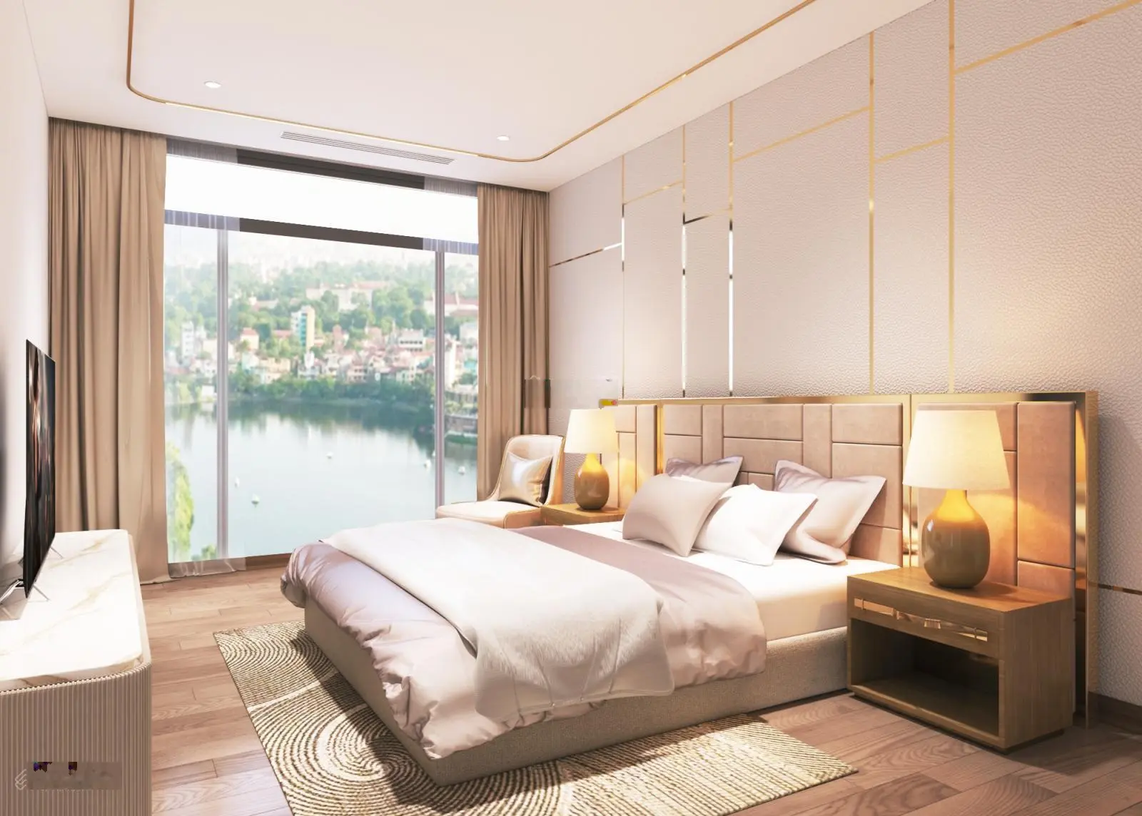 Bán căn hộ chung cư tại Diamond Park Plaza, giá thỏa thuận, 124m2, view đẹp