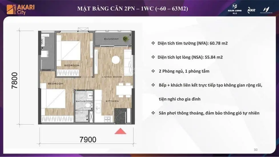 Hàng ngộp cần bán gấp căn hộ Akari city GĐ2. Giá: 3 tỷ150. View Hồ Bơi, hạn mức vay 70%. 0906 651 ***