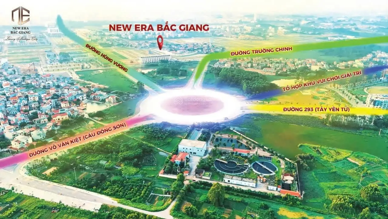 Đất nền đẹp nhất TP Bắc Giang khu phía Nam, TP BG gần ngã 6 nút giao Đồng Sơn