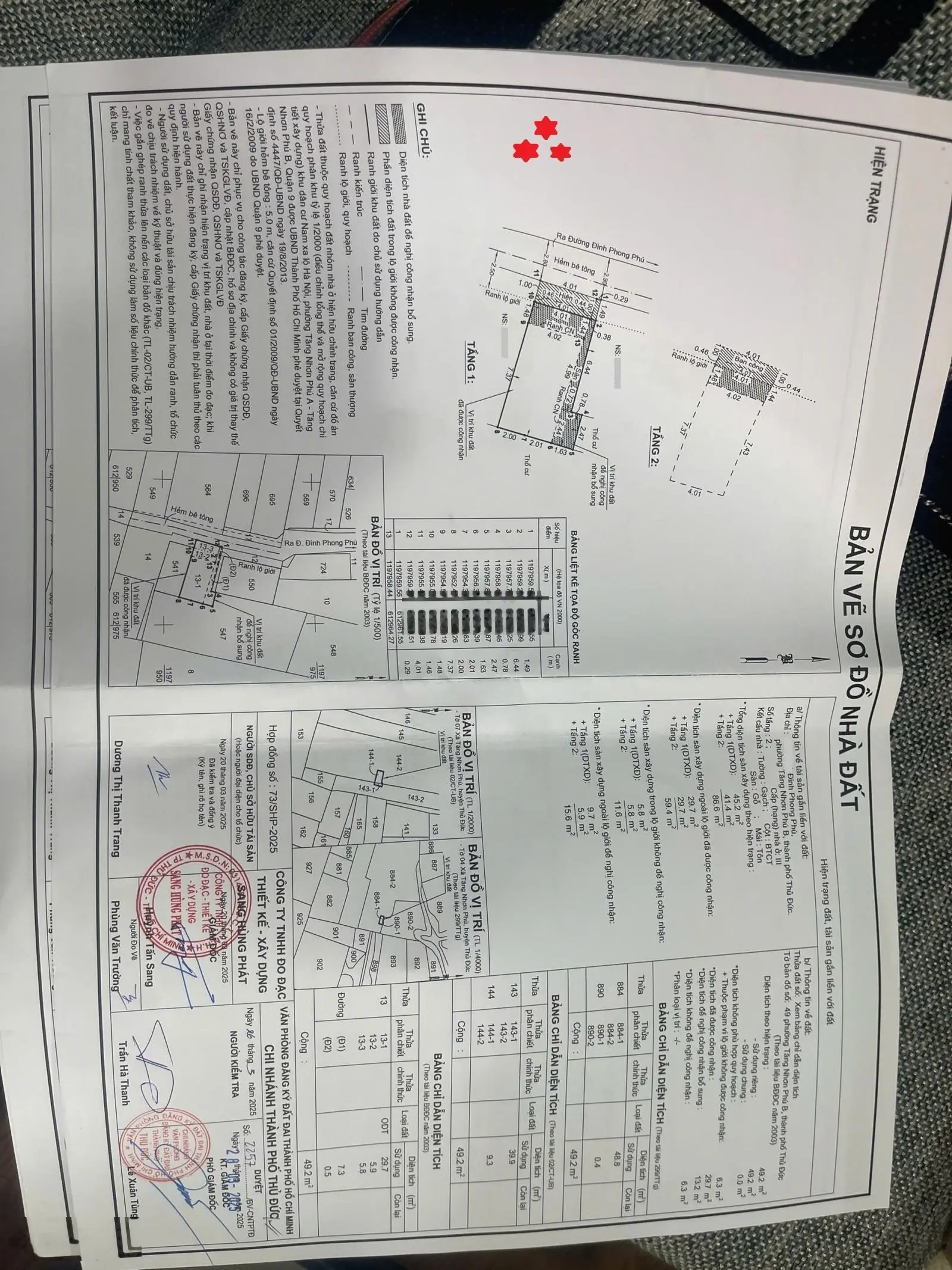 * Bán nhà riêng, TNP B, Quận 9. DTSD: 86.6m2, 2lầu, SHR, nở hậu, 3PN, nhà mới, nhỉnh 4 tỷ