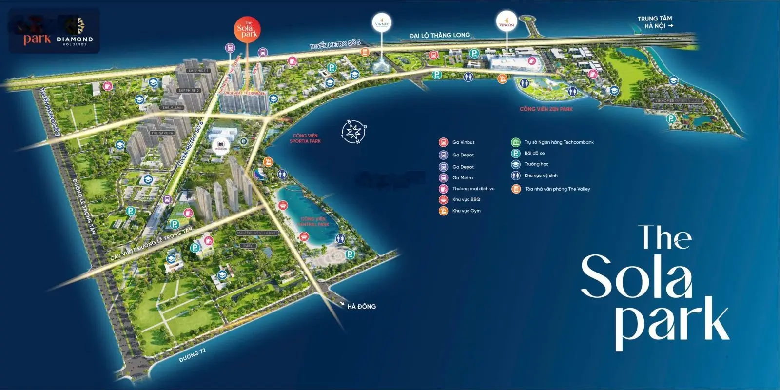 The Sola Park - nơi khởi nguồn xanh thuần khiết