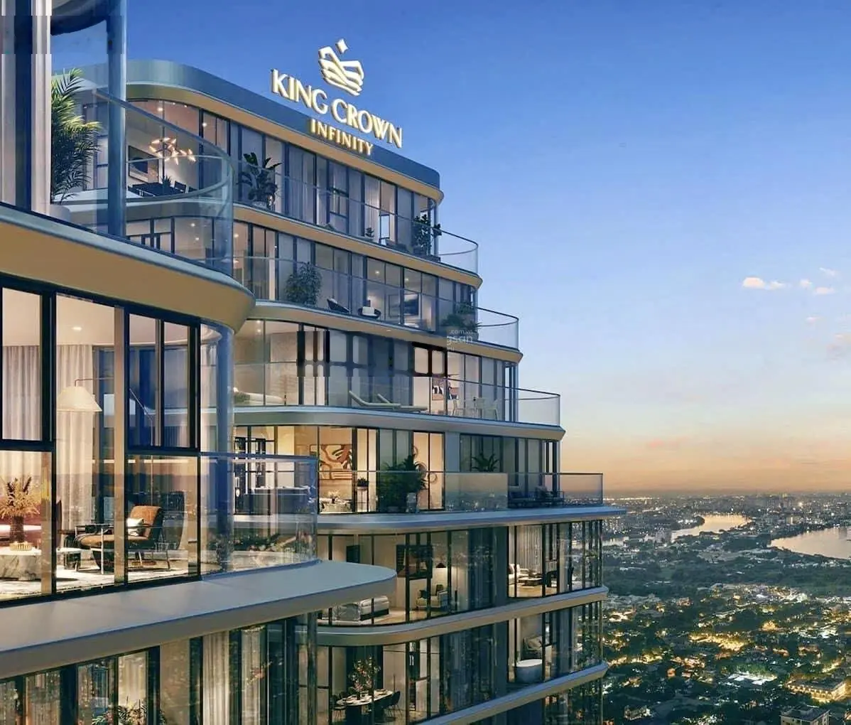 Cần bán căn hộ King Crown 3PN 102m2 view đẹp giá all in 8tỷ9, LH: 0963 552 ***