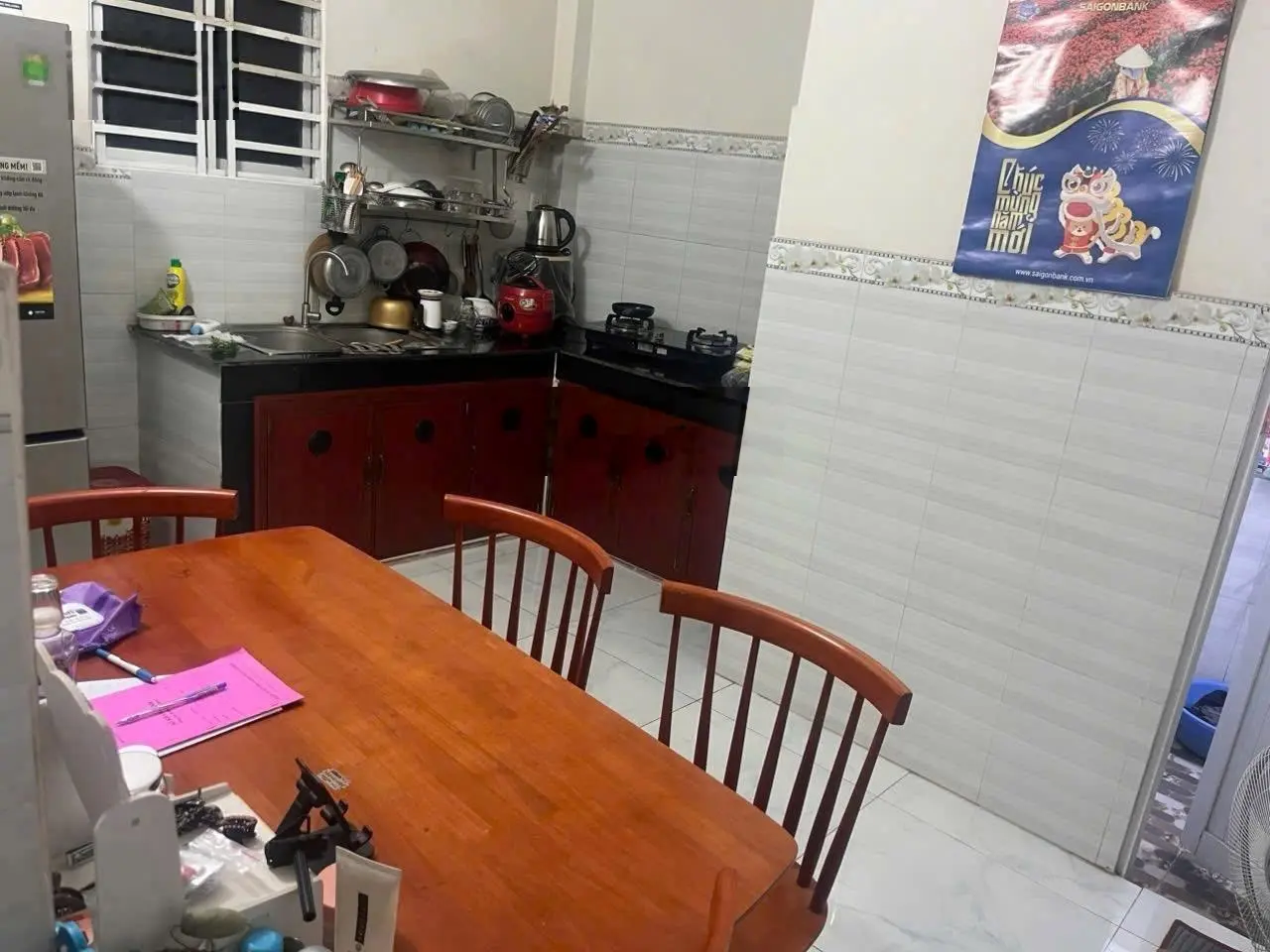 2.65 Tỷ bán nhà cấp 4 gác lửng mặt tiền đường Tân Long p. Tân Bình, Dĩ An gần trường cấp 2 Tân Bình