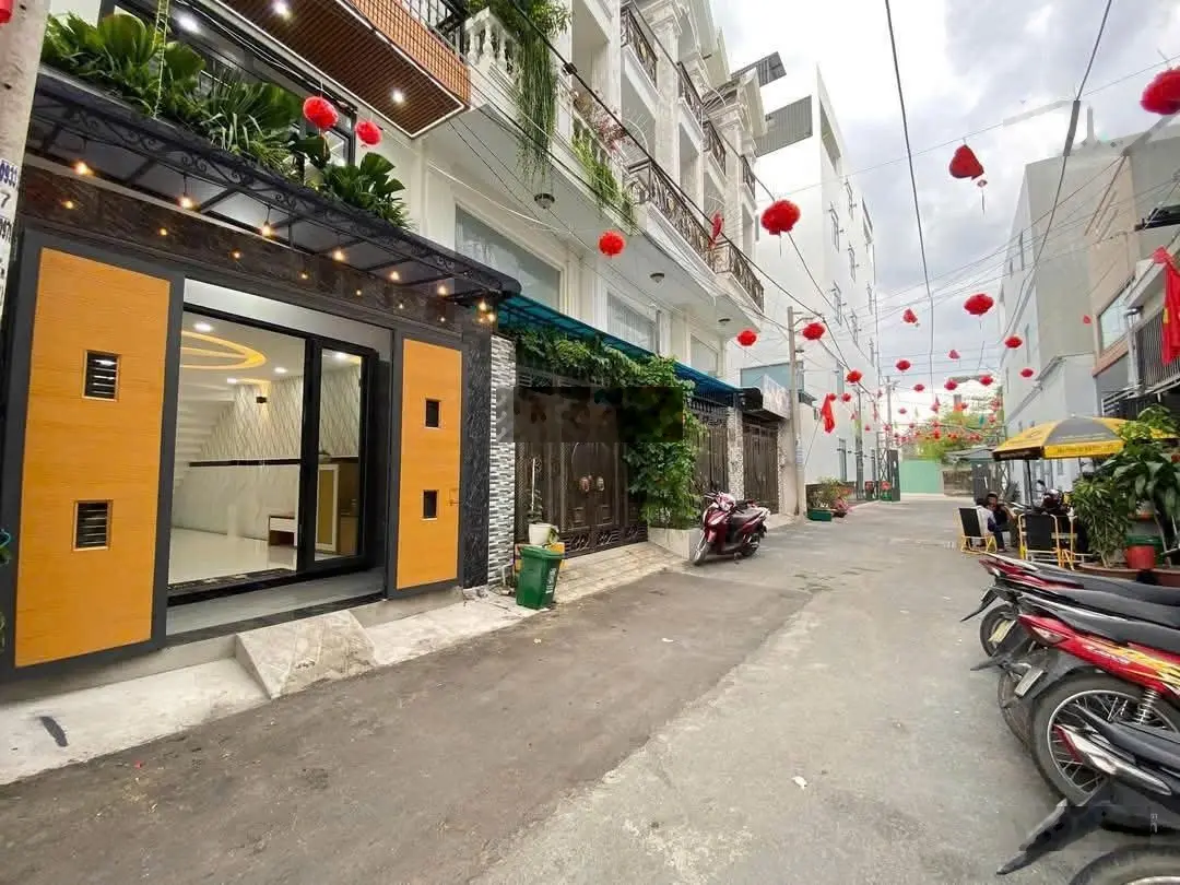 Bán Nhà phố cao cấp mới 100%.4x17,5lầu.6ty050tr,Thạnh xuân 33.q12