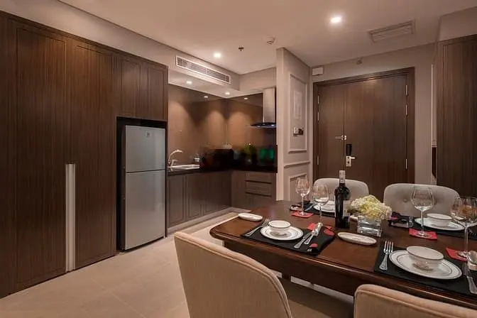 Sụp hầm căn hộ Altara Suite 2PN 80m2, căn góc view đẹp giá tốt