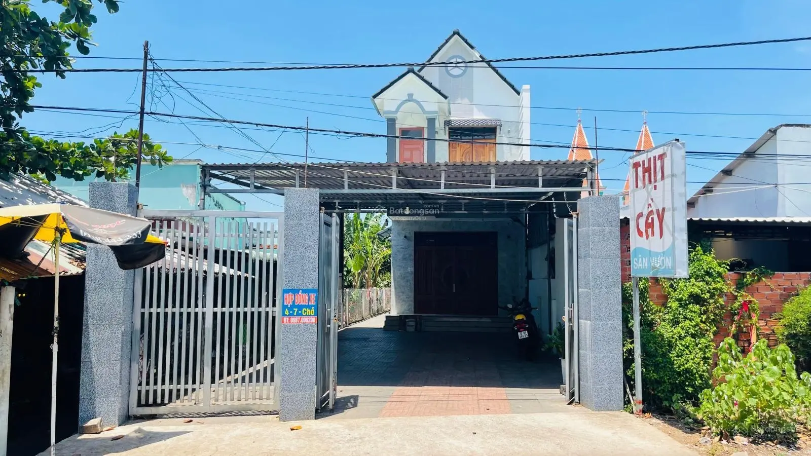 Bán đất tặng nhà thị trấn Đất Đỏ Bà Rịa Vũng Tàu