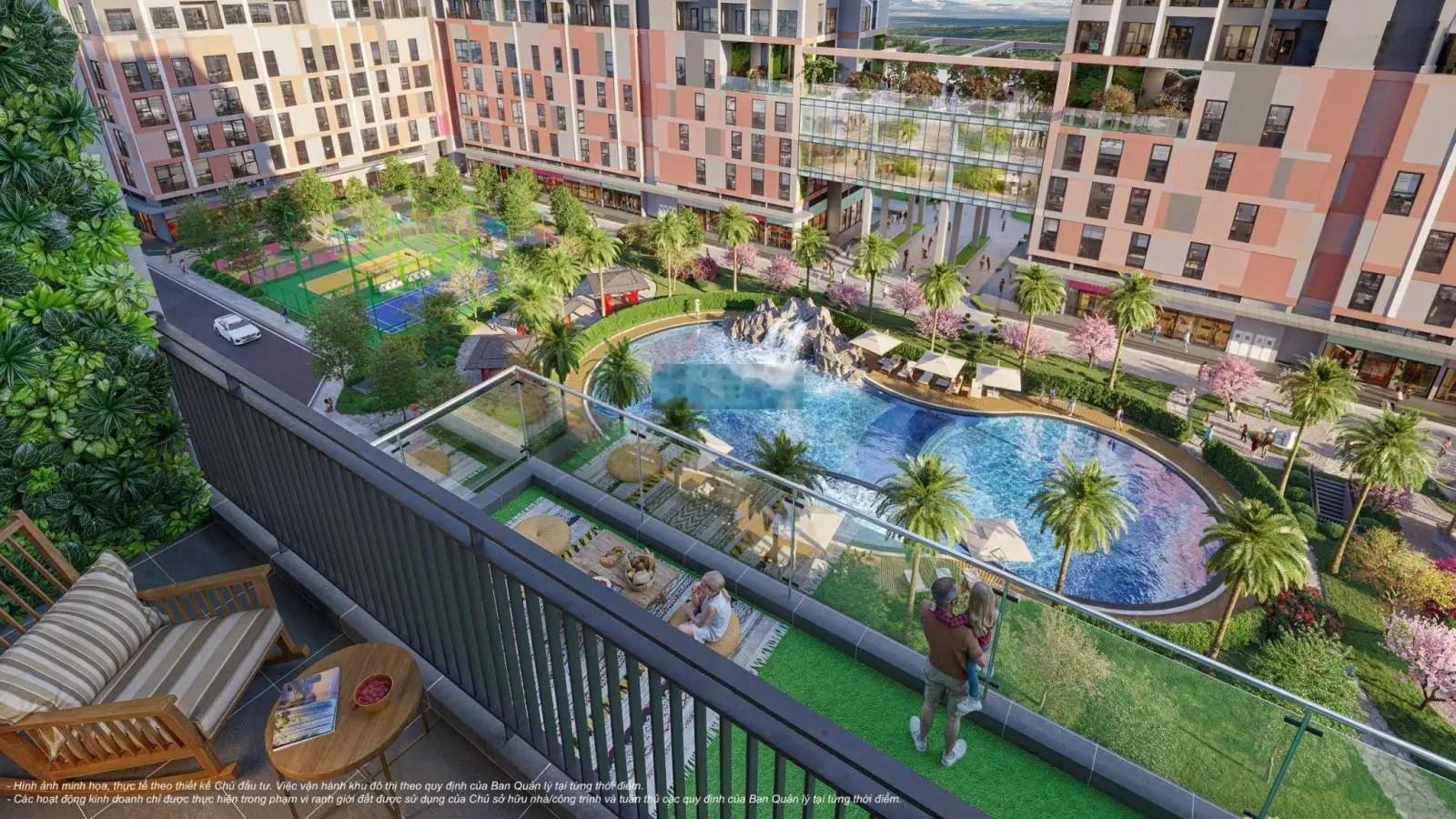 Bán căn 2 ngủ - tầng trung - Vinhomes Thanh Hóa - giá 2,68 tỷ full nội thất liền tường