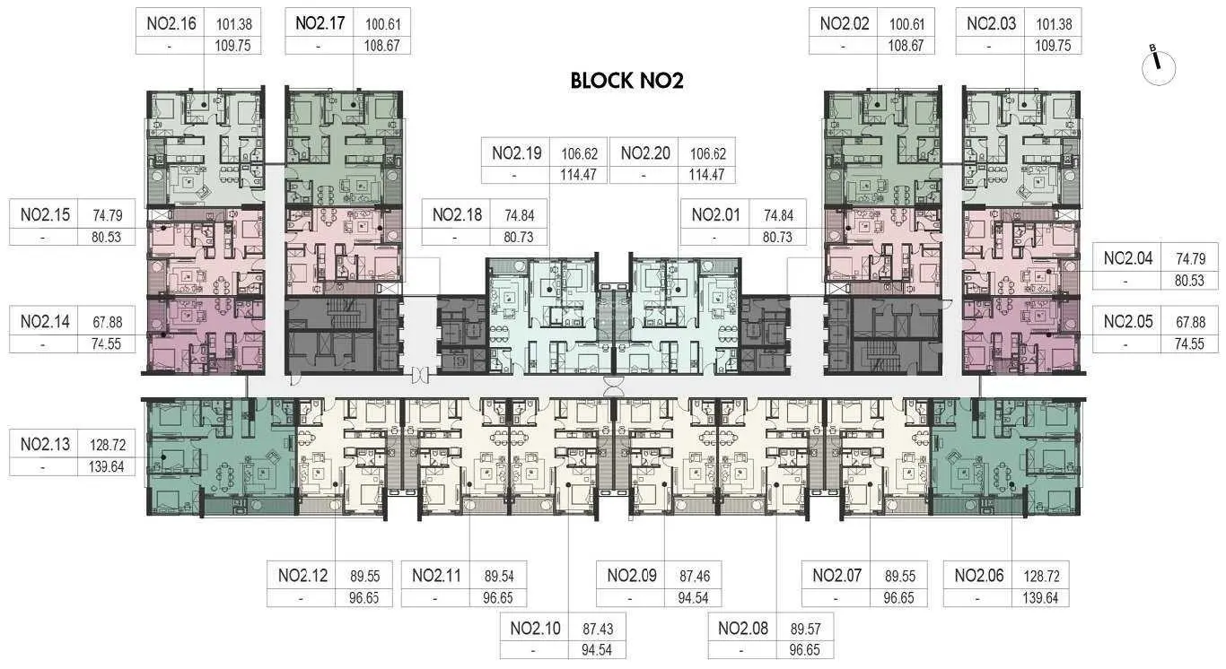 Căn 3PN Giá tốt nhất Melody Residences Linh Đàm