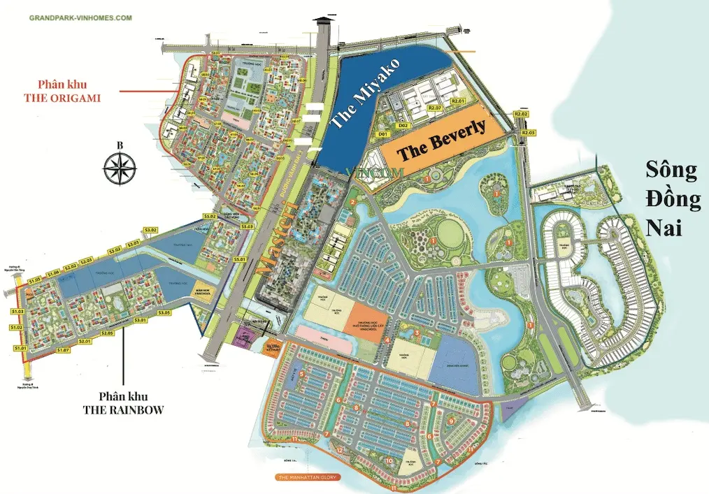 Bán Căn hộ 3PN The Beverly view trực diện VinWonder - Vinhomes Grand Park 7.2 tỷ thương lượng