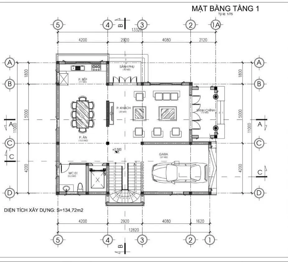 Biệt thự View Sông gần Ecopark, đường VĐ4 xây 4 tầng 270m2, mặt tiền 15m tại Hưng Yên..