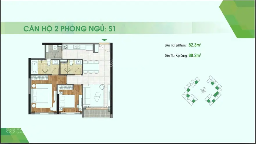 Chủ nhà gửi bán căn hộ 2PN Sadora Sala, giá 7 tỷ