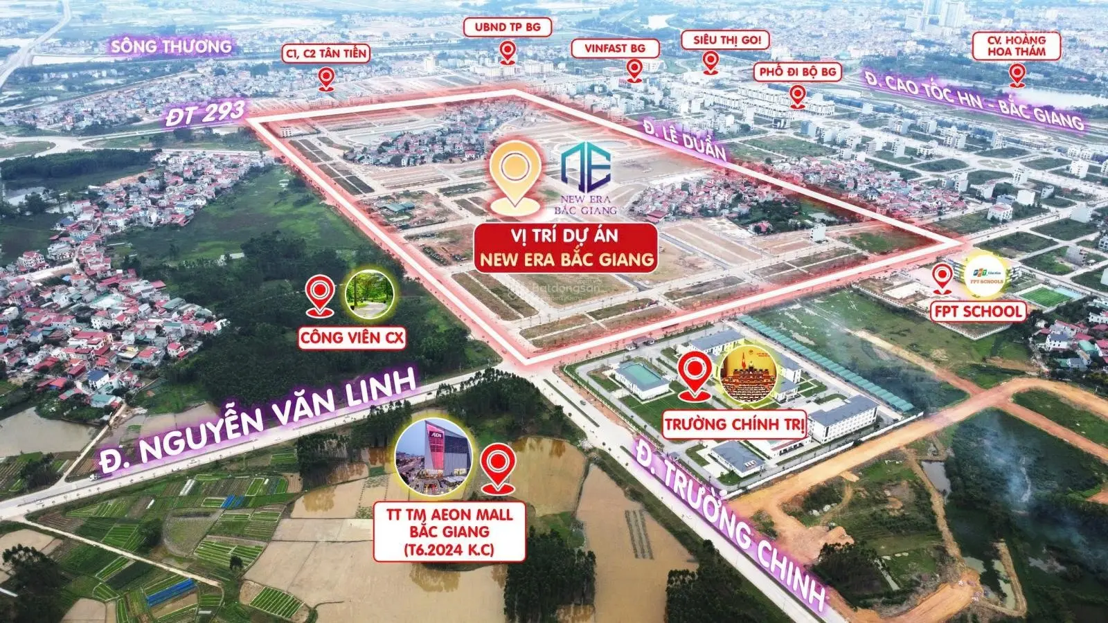 Đầu tư đất nền cạnh AEON MALL Bắc Giang