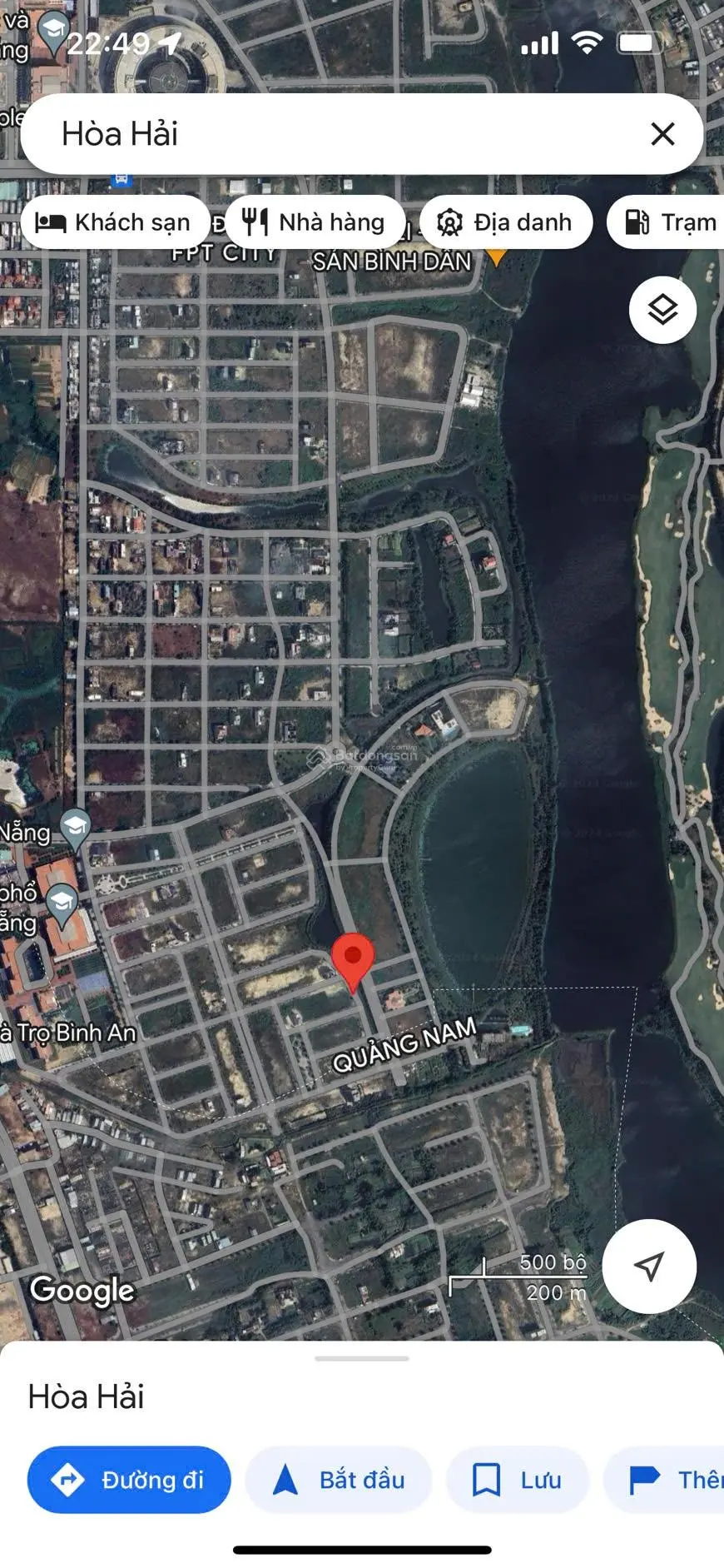 Bán lô đất 165m ngang 8m khu đô thị FPT view kênh, gần trường đại học, Ngũ Hành Sơn, giá rẻ 4,7x tỷ
