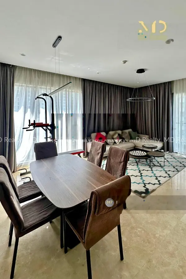 [Bán] Căn hộ Đảo Kim Cương 3 phòng ngủ, 117m2, full nội thất