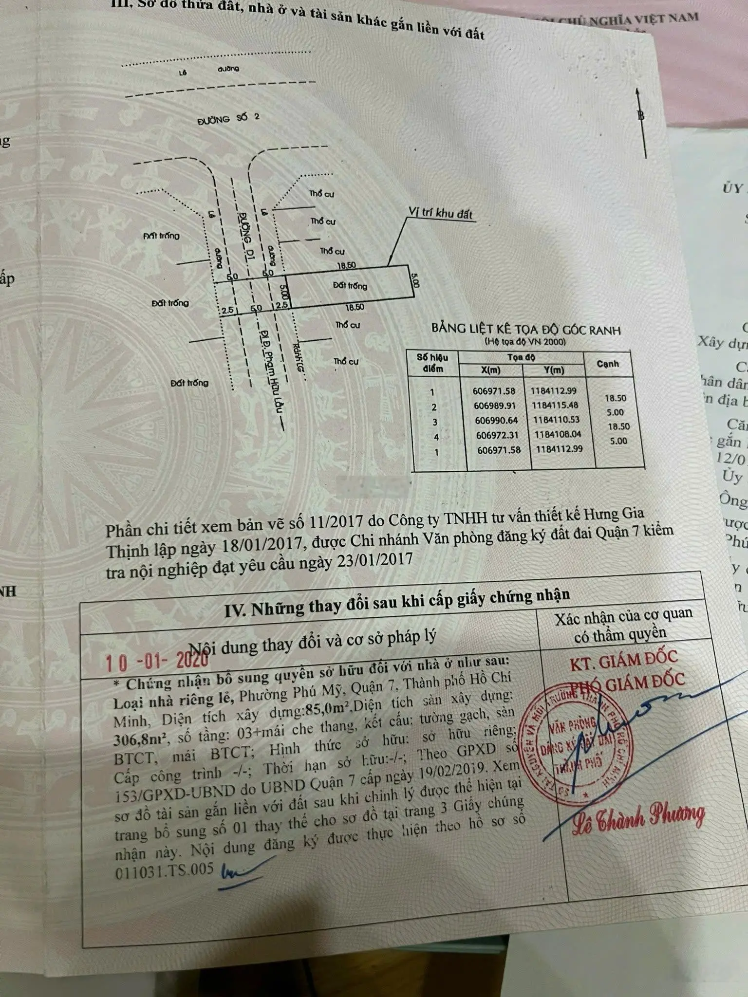 Nhà 5x18,5m, 4 tầng, giá: 13.8ty, KDC Phú Mỹ - Chợ Lớn, đường Phạm Hữu Lầu, Q7