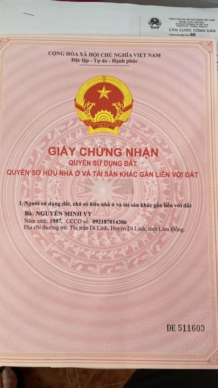 Cần bán đất thị trấn hẻm Hoàng Văn Thụ