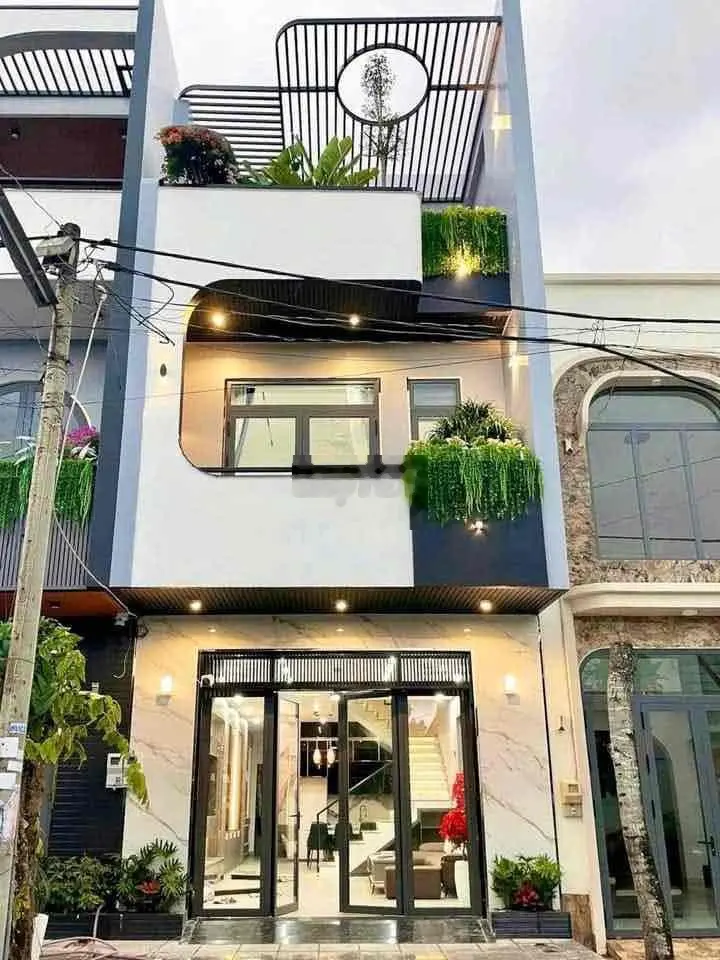 Nhà trệt 2 lầu Full nội thất - D33 KDC Hồng Loan - Gần QL.1A