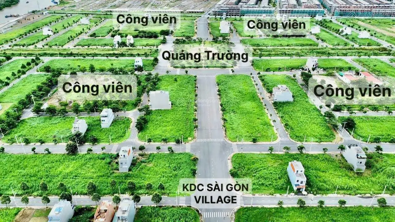 Sài Gòn Village nền gần cổng chính dự án Giá chỉ: 1ty850.DT: 80m2.Sổ LH: 0937 337 *** Danh