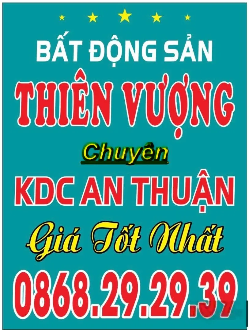 Chủ hạ giá bán gấp lô 105m2 đường N9 hướng Nam trong tháng tại kdc An Thuận, gần cổng chính Sân Bay