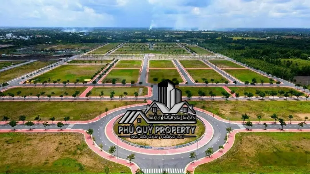 Bán đất KDC Garden Riverside ngay trung tâm thị trấn Thủ Thừa, đối diện trung tâm hành chính huyện